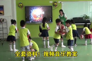 幼儿园体育活动《玩转篮球》中班教案含反思