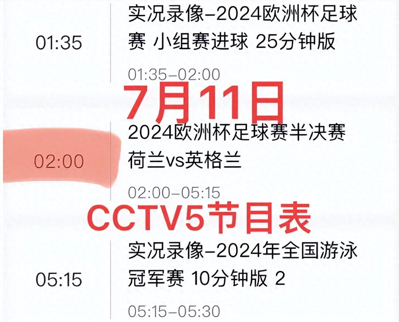 中央5台直播足球时间表！今晚CCTV5直播英格兰vs荷兰！英格兰悬了